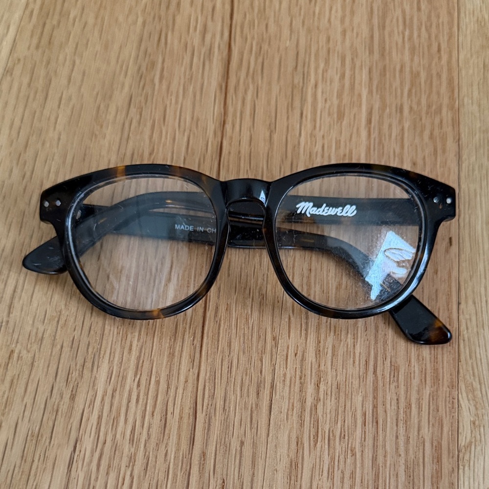 Madewell Tortoise Shell Eyeglasses